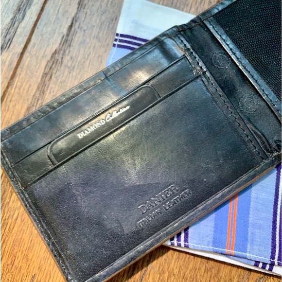 90s Danier leather wallet Diamond Edition - Picture 7 of 9